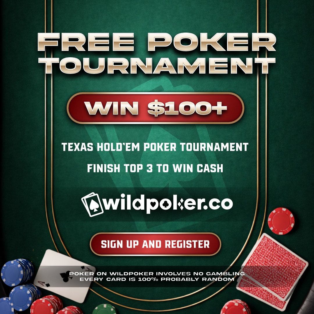 JIM will send it FREE Tournament 10 am AEST $free seat - 26,000 start 100/200 blinds